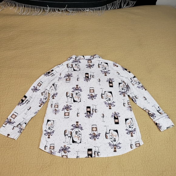 Soma Champagne pajama Top size XL - Picture 4 of 4